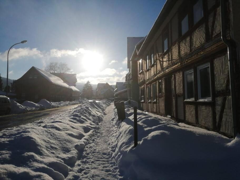 Guenstige, Schoene Ferienwohnung Im Wanderparadies Wernigerode Exteriér fotografie